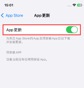 浙江苹果15维修中心如何让iPhone15APP自动更新